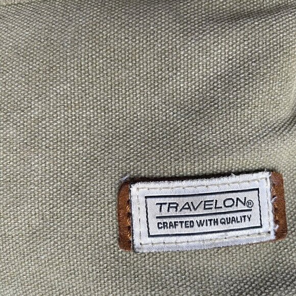 Travelon Anti-theft Heritage Crossbody Bag Sage Women’s  S Canvas Traveling GORP - Picture 5 of 12